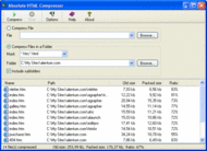 Absolute HTML Compressor screenshot